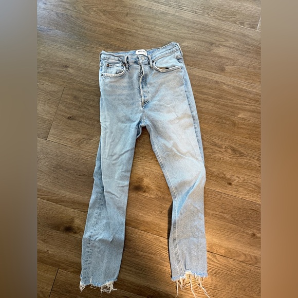 Agolde Denim - Agolde Light Blue Skinny Jeans